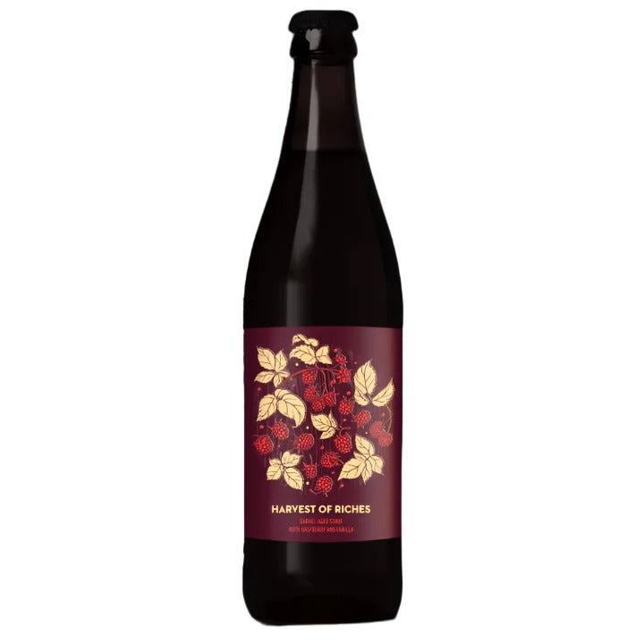 Pure Project Brewing – Harvest of Riches Bourbon Barrel-Aged Imperial Stout with Raspberry and Vanilla