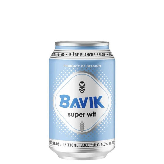 Bavik Super Wit 11.2 oz can