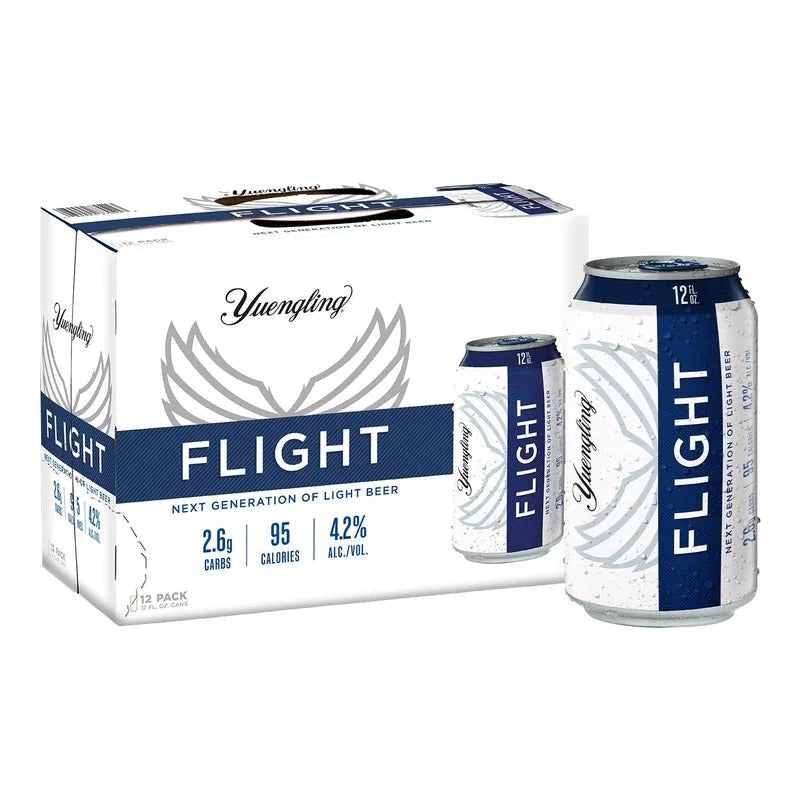 Yuengling Flight Light Lager Beer 12-Oz Can 12-Pack