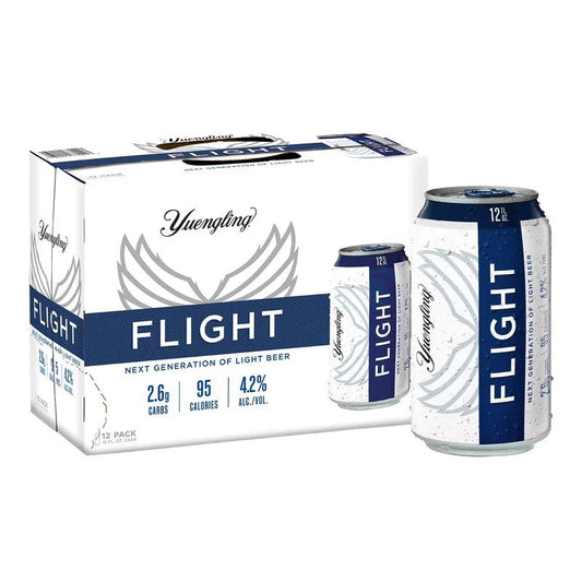 Yuengling Flight Light Lager Beer 12-Oz Can 12-Pack