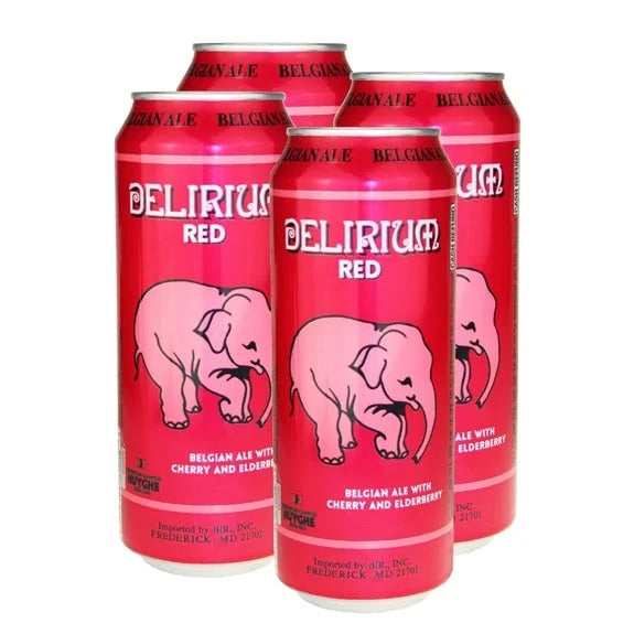 Delirium Red 16.9 oz (4-Can Pack)