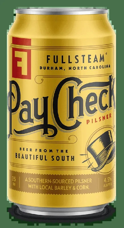 Fullsteam Paycheck Pilsner