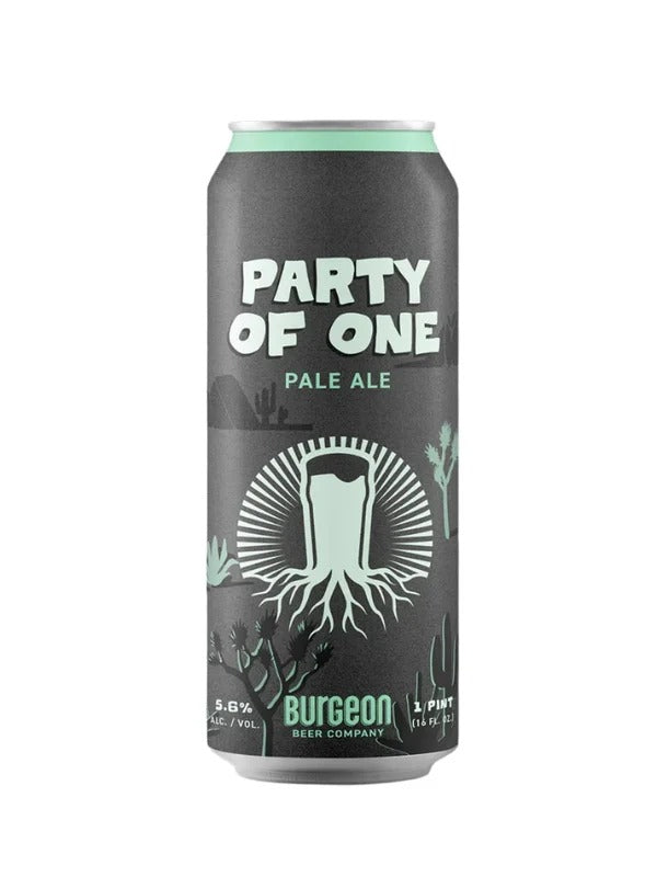 Burgeon Beer Company – Party of One Pale Ale