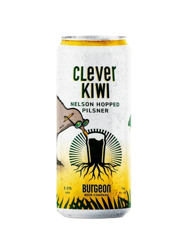 Burgeon Beer Co. – Clever Kiwi Pilsner