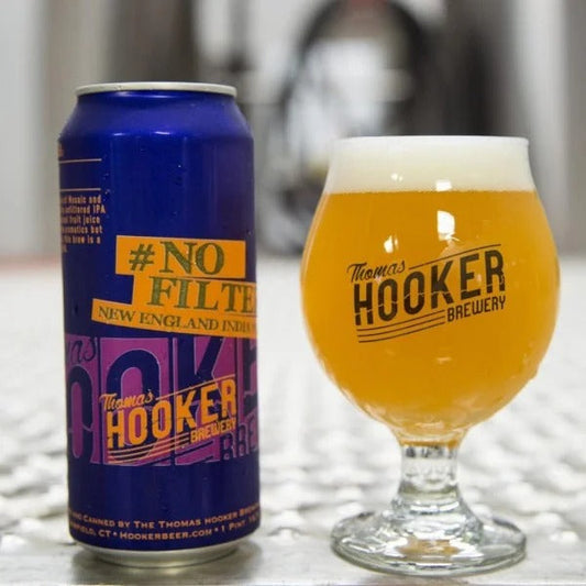 Thomas Hooker – No Filter IPA (4 pack 16oz cans)