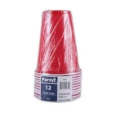 Party 12 Plastic Cups 16oz