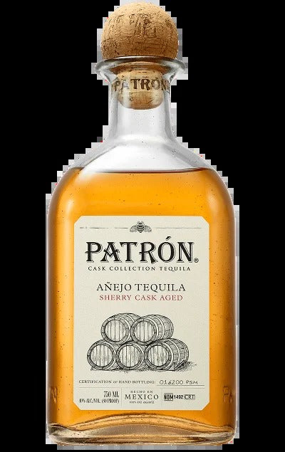 Patron Cask Collection Sherry Cask Aged Anejo Tequila 750ml