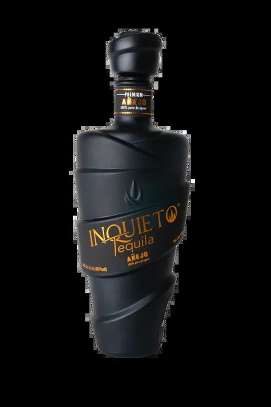 Inquieto Black Anejo Tequila 750ml