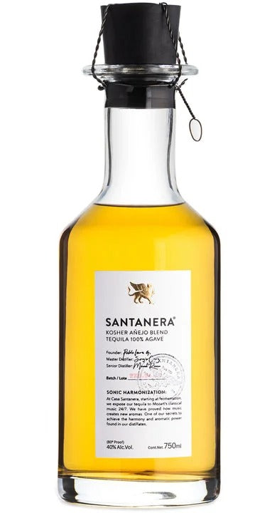 Santanera Kosher Anejo Blend Tequila 750ml