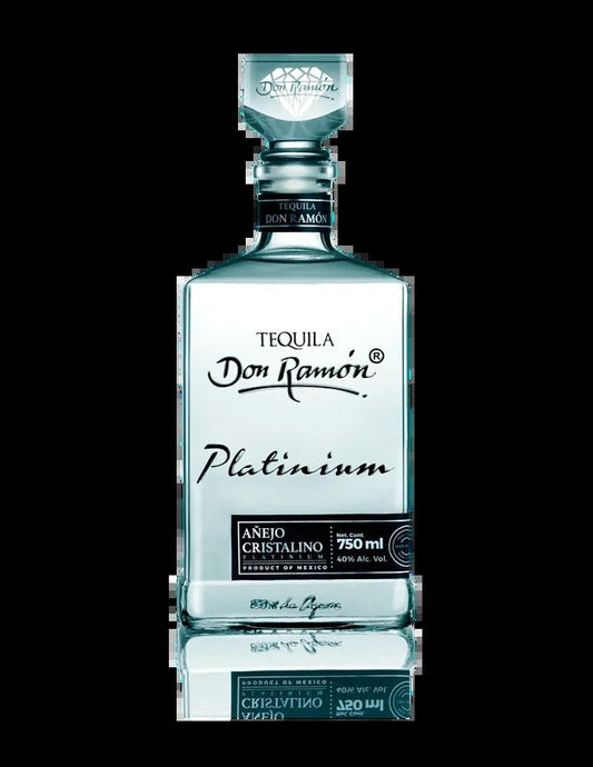 Don Ramon Platinum Anejo Cristalino Tequila 750ml