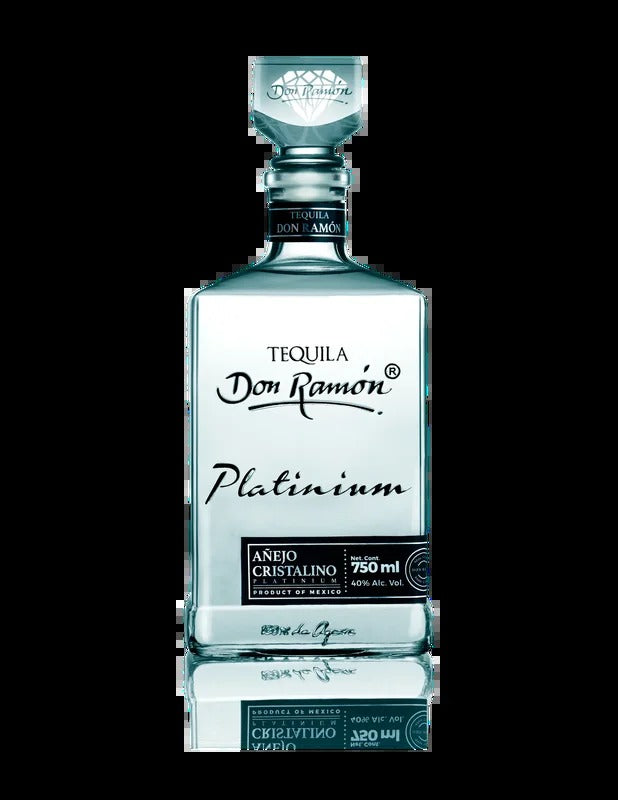 Don Ramon Platinum Anejo Cristalino Tequila 750ml