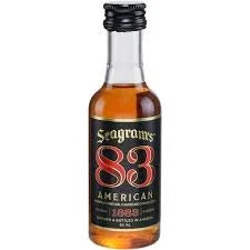 Seagram’s 83 American Whiskey 50ml