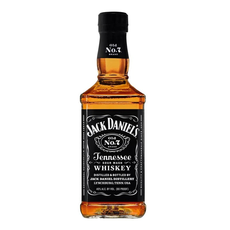 Jack Daniel’s Black Label Old No.7 Brand Sour Mash Whiskey 375ml
