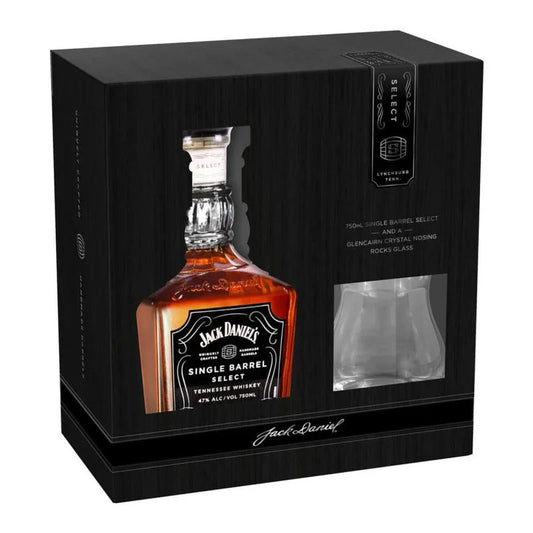 Jack Daniel’s Single Barrel Select Tennessee Whiskey with Snifter Glass 750ml