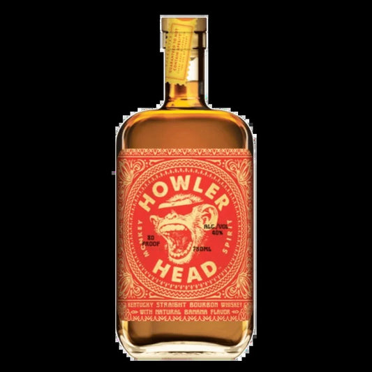Howler Head Banana Infused Kentucky Straight Bourbon Whiskey – 750ML