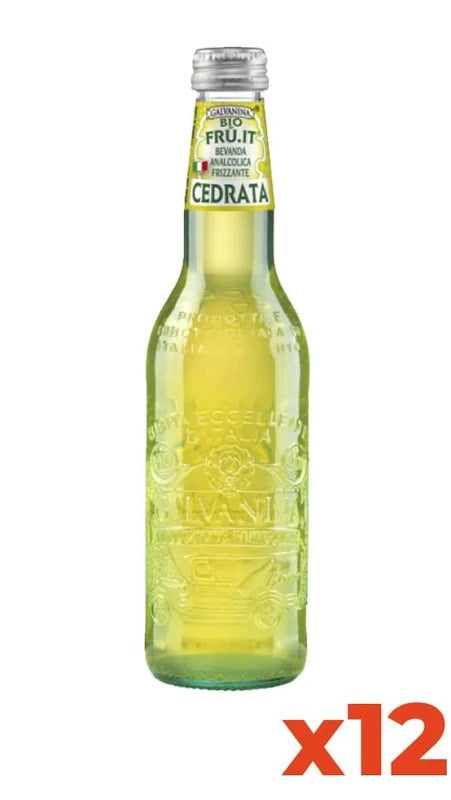 Cedrata Bio Galvanina – Confezione 35,5cl x 12 Bottiglie