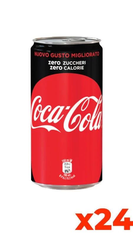 Coca Cola Zero Slim – Confezione 25cl x 24 Lattine