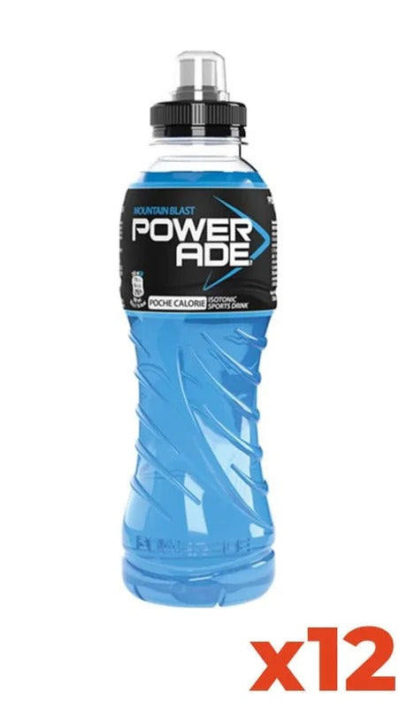 Powerade Mountain Blast – Pet – Confezione 50cl x 12 Bottiglie