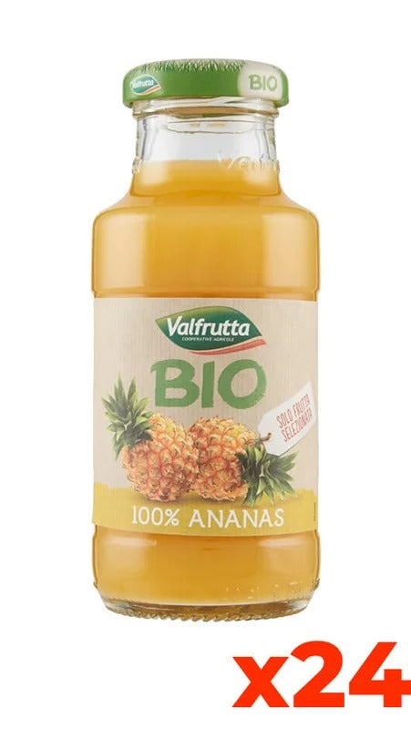 Valfrutta Bio Ananas – Confezione cl. 20 x 24 Bottiglie