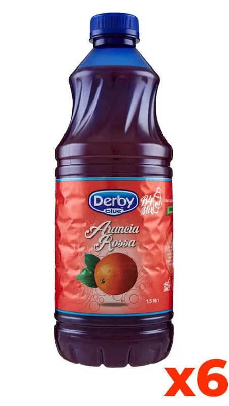 Derby Arancio Rosso – Pet – Confezione lt. 1,5 x 6 Bottiglie