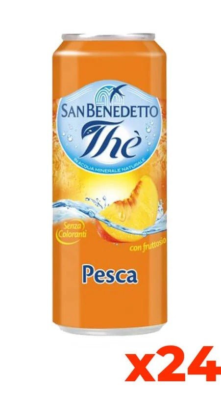 San Benedetto The’ Pesca – Confezione cl. 33 x 24 Lattine