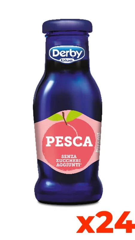 Derby Pesca – Senza Zucchero – Confezione cl. 20 x 24 Bottiglie
