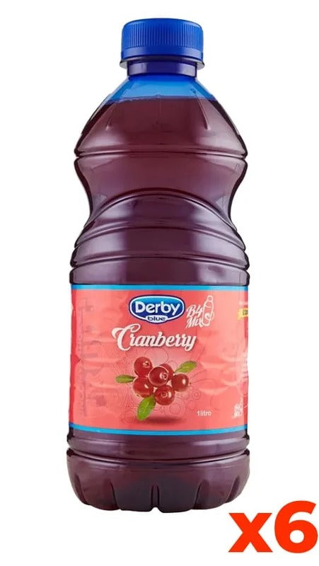 Derby Blue Cranberry – Pet – Confezione 1lt x 6 Bottiglie
