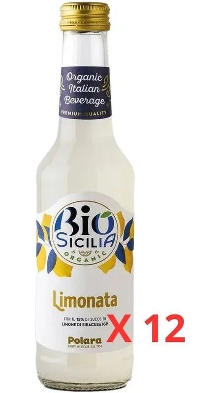 Polara Limonata Bio Sicilia – Confezione cl. 28 x 12 Bottiglie