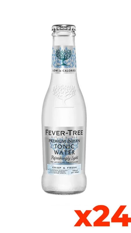 Fever Tree Refreshingly Light Tonic Water – Confezione 20cl x 24 Bottiglie