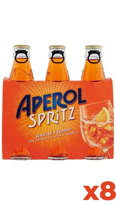 Aperol Spritz – Cluster da 3 Bottiglie – Confezione cl. 17,5 x 8 Cluster