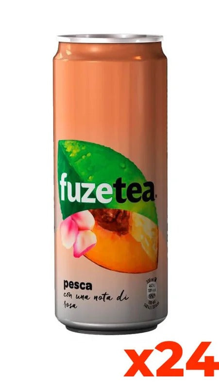 Fuze Tea Pesca – Confezione cl. 33 x 24 Lattine Sleek