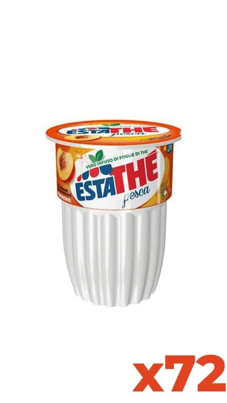 The Pesca Estathè – Confezione 20cl x 72 Bicchierini