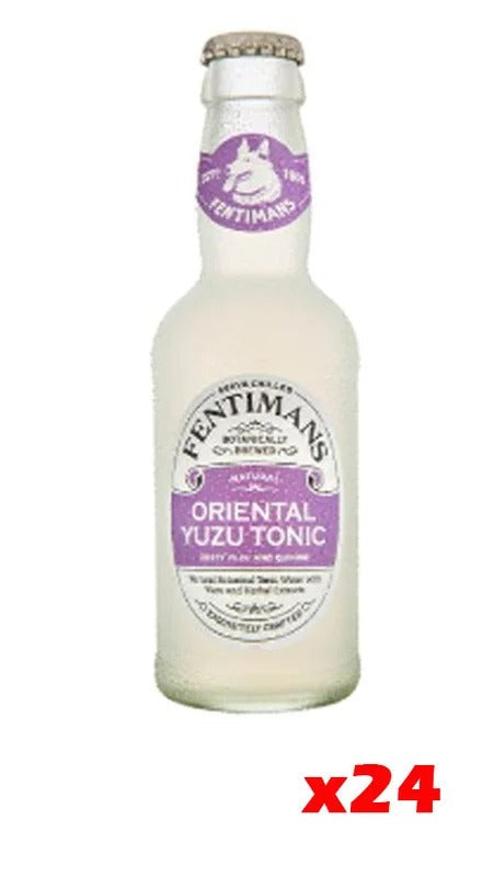 Oriental Yuzu Tonic 4x200ml – Confezione da 24 bottiglie – Fentimans