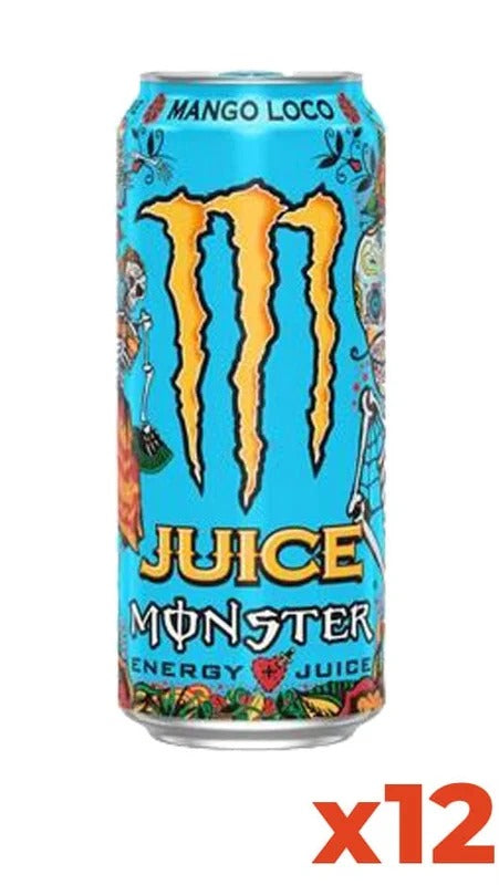 Energy Drink Monster Mango Loco – Confezione 35,5cl x 12 Lattine