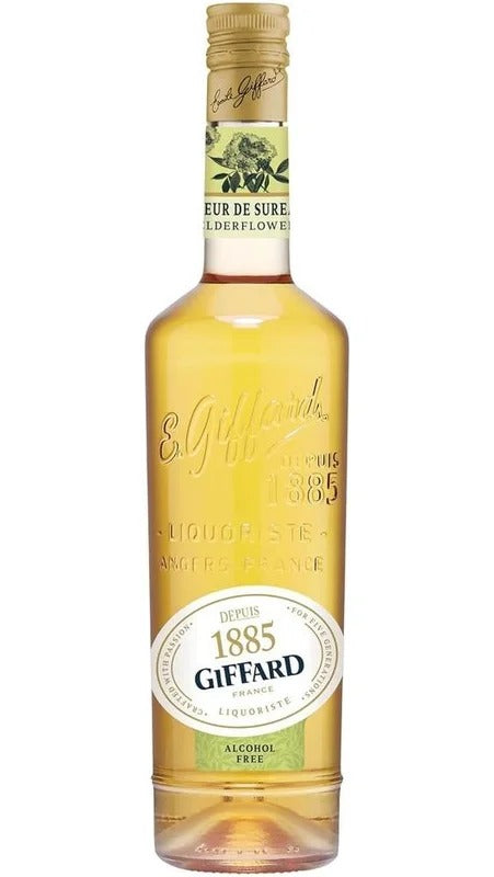 Liquore Fiore di Sambuco Analcolico 70cl – Giffard – ETICHETTA DANNEGGIATA
