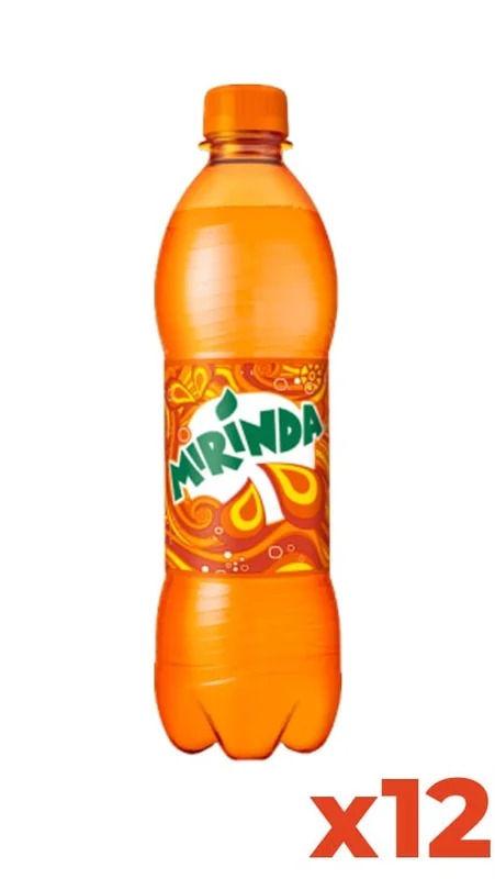Mirinda – Pet – Confezione 50cl x 12 Bottiglie