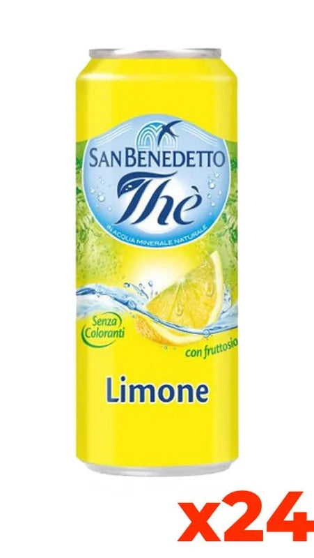 Sanbenedetto The’ Limone – Confezione cl. 33 x 24 Lattine