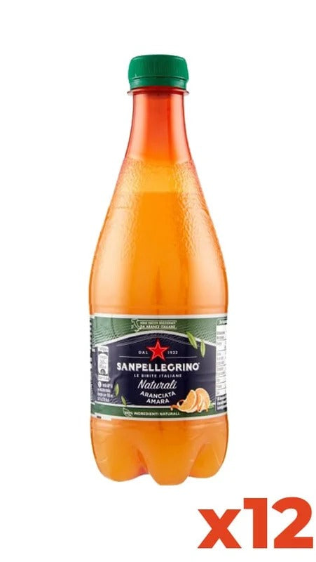 Sanpellegrino Aranciata Amara – Pet – Confezione 45cl x 12 Bottiglie