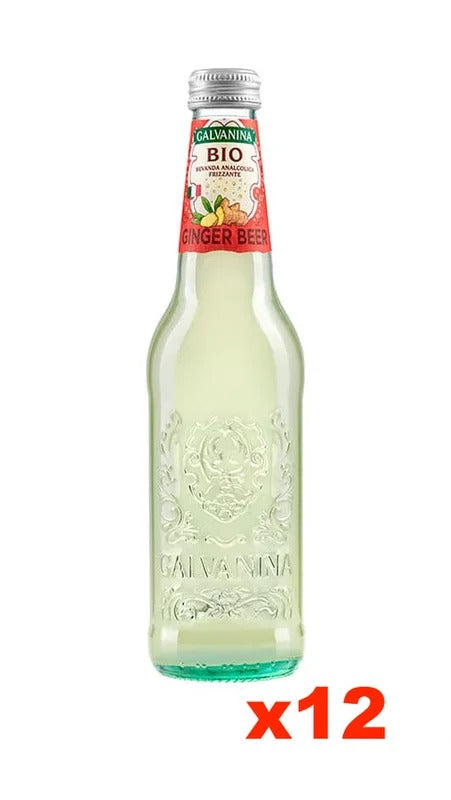 Ginger Beer Organic Galvanina – Confezione 35,5cl x 12 Bottiglie