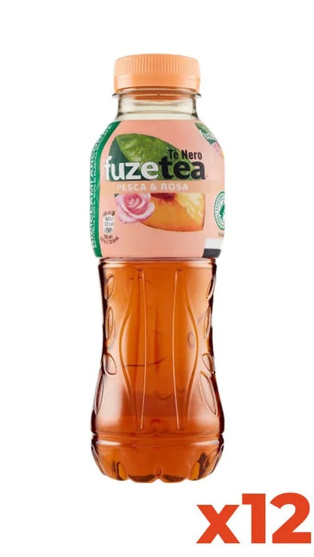 Fuze Tea Pesca & Rosa – Pet – Confezione cl. 40 x 12 Bottiglie