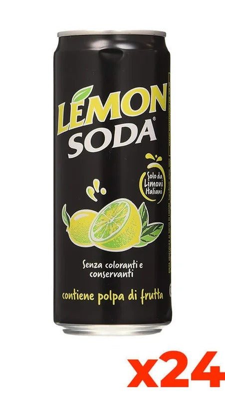 Lemonsoda – Confezione cl.33 x 24 Lattine Sleek