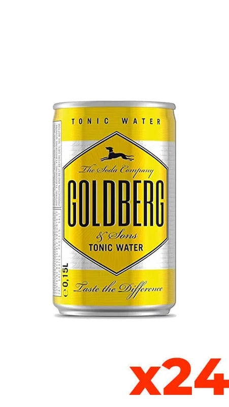 Tonic Water Goldberg – Confezione 15cl x 24 Lattine