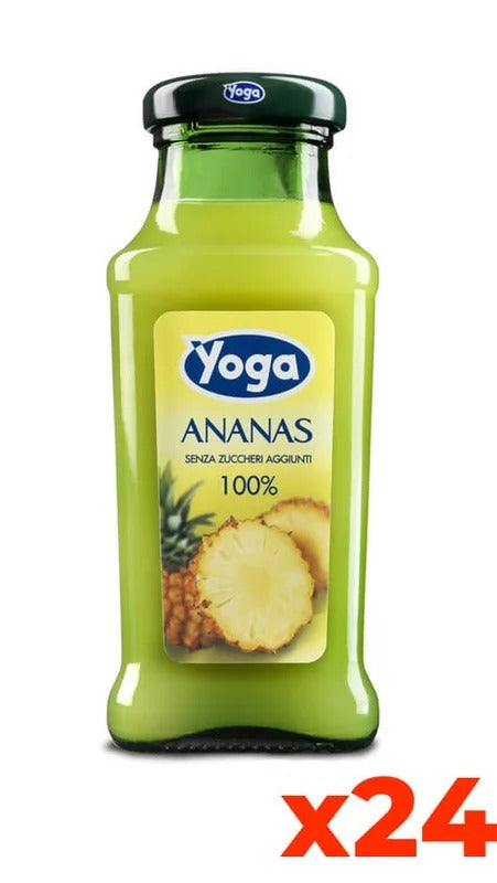 Yoga Ananas 100% – Confezione cl. 20 x 24 Bottiglie