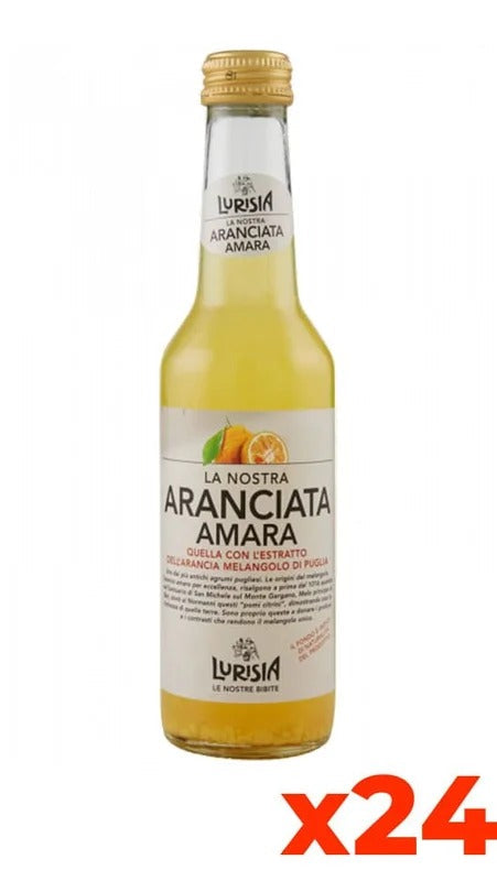 Aranciata Amara Lurisia – Confezione 27,5cl x 24 Bottiglie