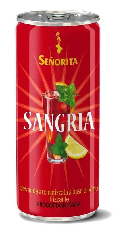Senorita Sangria – Confezione 0,25 cl x 24 lattine – San Crispino
