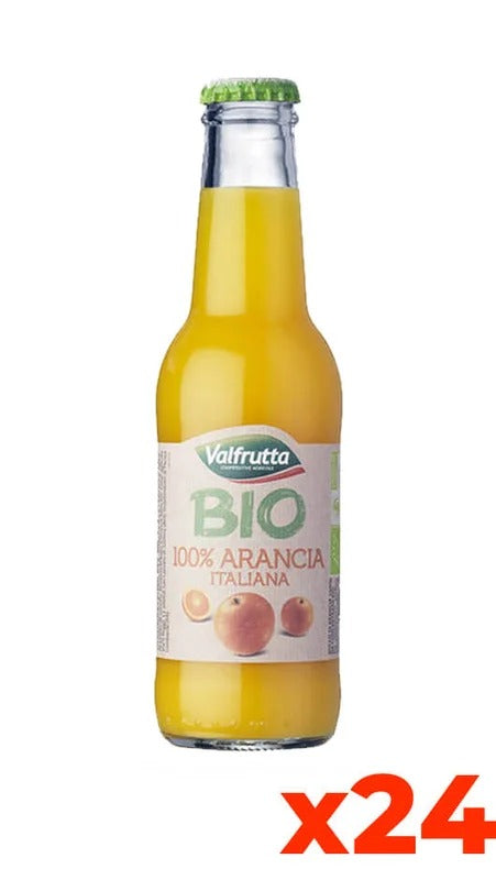 Valfrutta Bio Arancio – Confezione cl. 20 x 24 Bottiglie