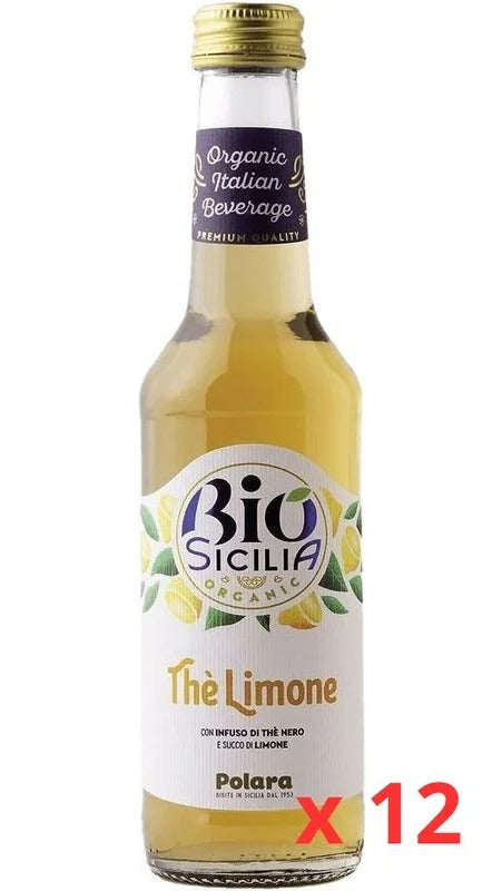 Polara Thè Limone Bio Sicilia – Confezione cl. 28 x 12 Bottiglie