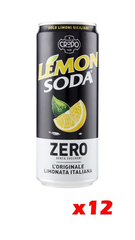 Lemonsoda Zero – Confezione cl.33 x 12 Lattine