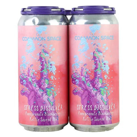 Common Space Stress Dissolver Mango Sour Beer 16oz 4 Pack Can