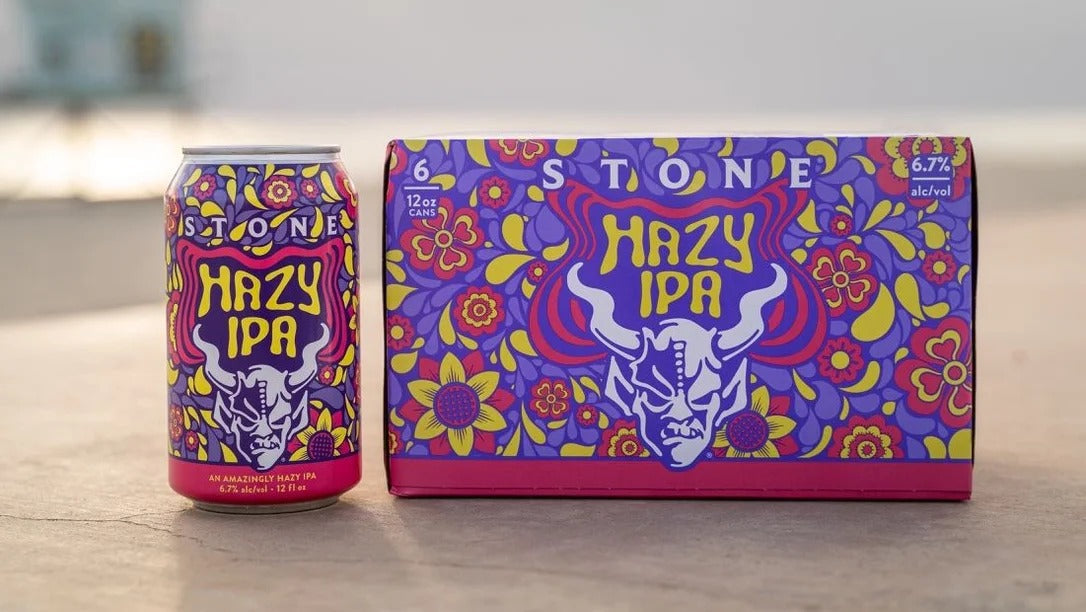 Stone Hazy Ipa 12oz 6 Pack Can